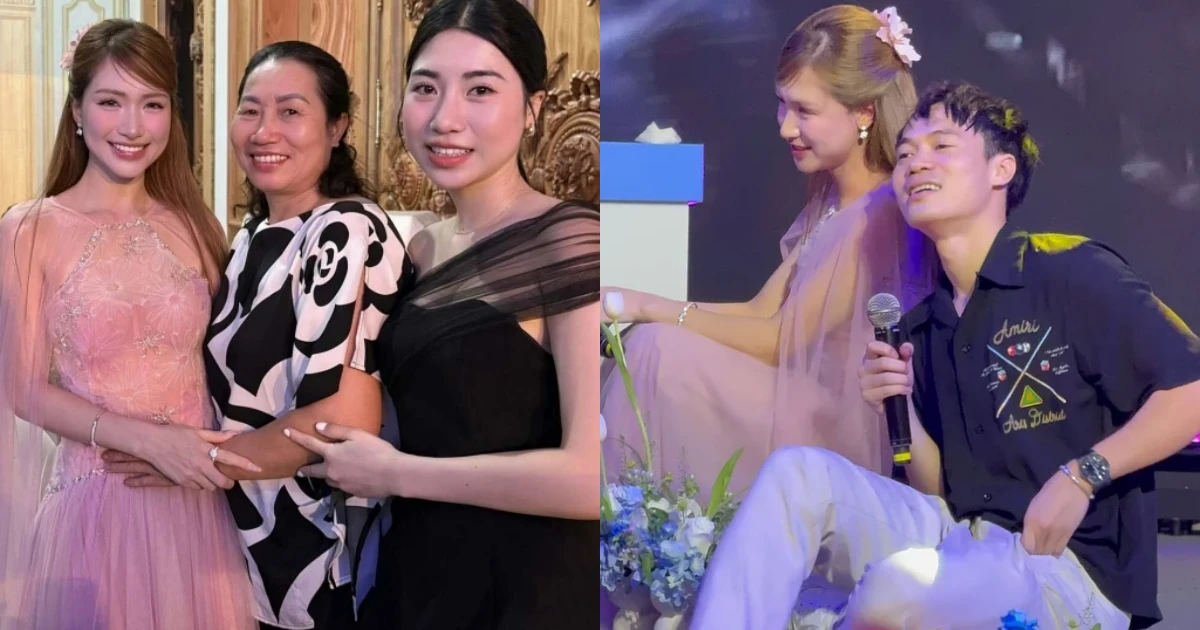 Văn Toàn đưa Hòa Minzy về ra mắt, công khai tình tứ chốn đông người, fan rần rần - Hình 9