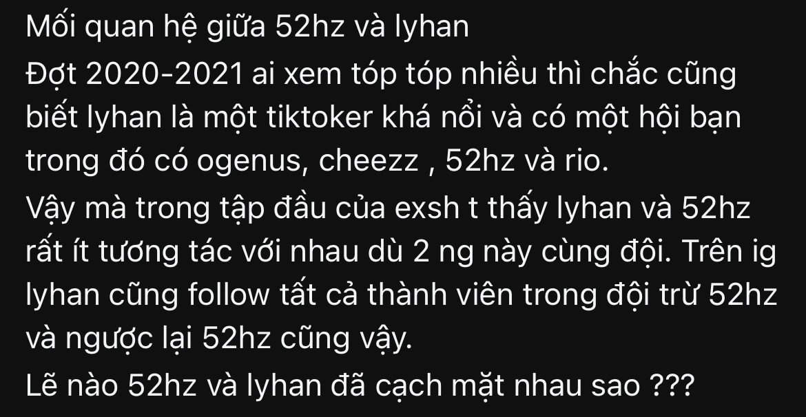Em Xinh Say Hi: 52Hz và LyHan bạn hoá thù, nghi cạch mặt, thái độ ghét ra mặt? - Hình 2