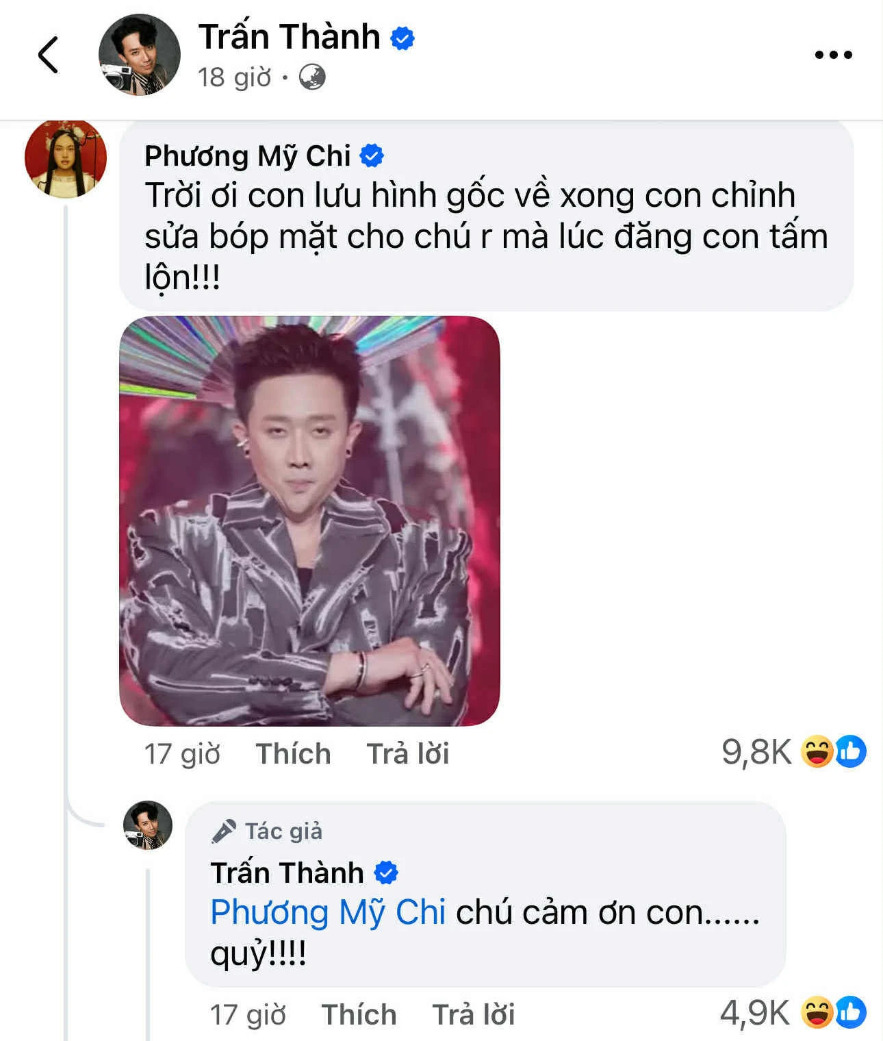 Phương Mỹ Chi đắc tội Trấn Thành, đăng đàn xin tha, 1 Em xinh lật ngược tình thế - Hình 2