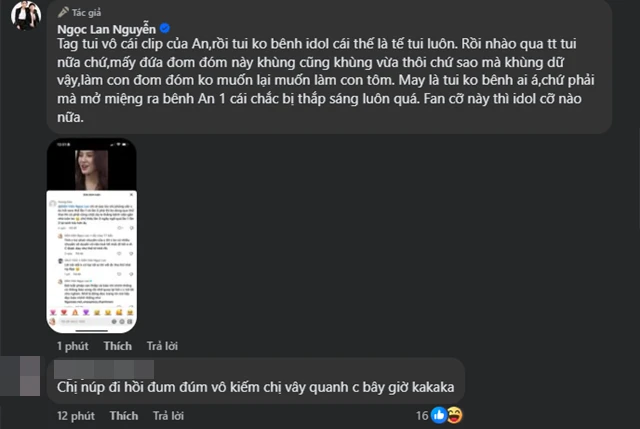 Ngọc Lan mắng FC Đom Đóm thất học vì kéo vào ồn ào Thiên An, Jack đáp 3 chữ! - Hình 3