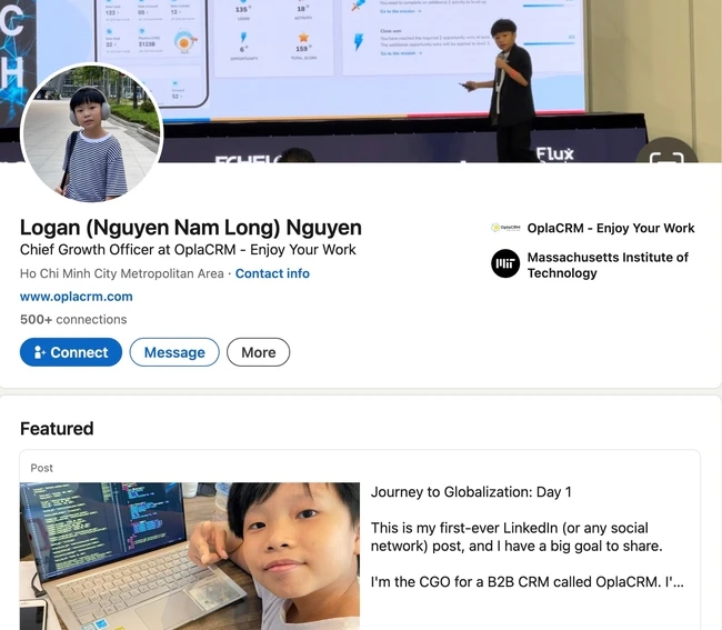 Cậu bé ở TP.HCM đang khiến các anh chị 10x, 9x lo mất ăn mất ngủ: 13 tuổi đã làm Giám đốc, profile đỉnh cỡ nào? - Hình 2
