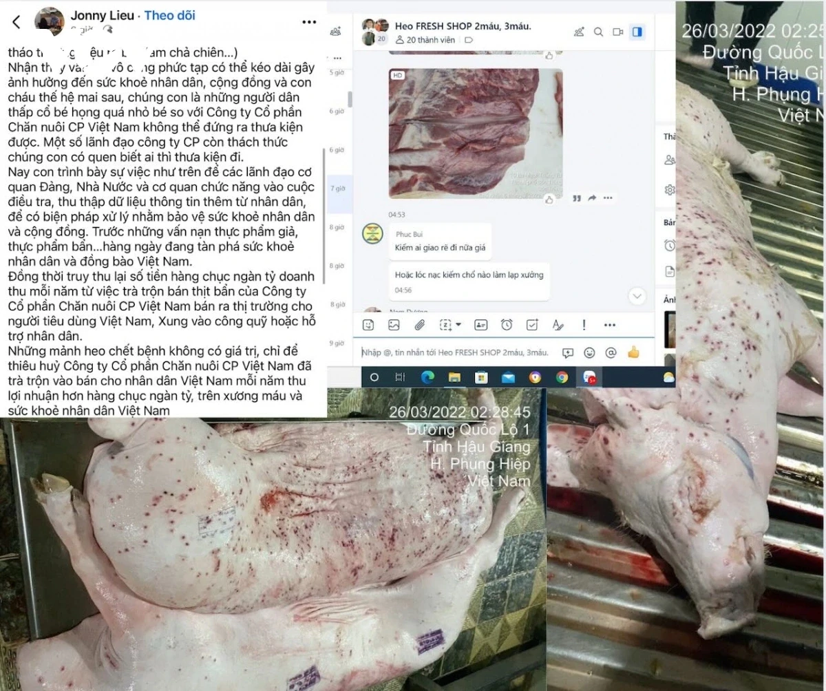 Công an làm việc với người tố Công ty C.P. bán thịt heo bệnh, hé lộ 1 điều sốc - Hình 4