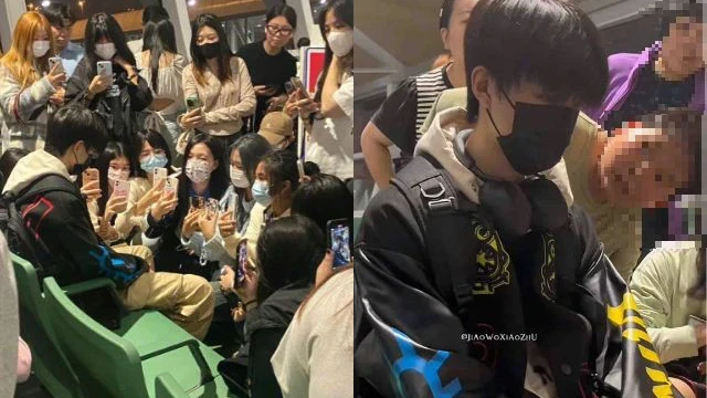 Mỹ nam đam mỹ bị fan truy đuổi, khóc thảm thiết giữa sân bay vẫn không được tha - Hình 4