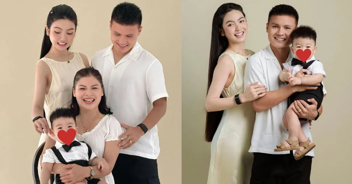 Vợ Quang Hải khoe ảnh gia đình siêu ngọt, quý tử gây đốn tim vì 1 chi tiết - Hình 9