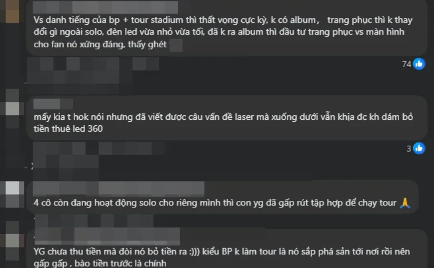 BLACKPINK bùng nổ tại Mỹ, fan tố YG ăn dày, vé nghìn đô! Sân khấu như hàng chợ - Hình 4