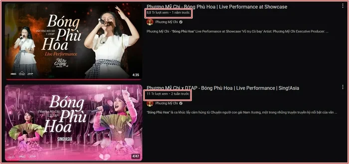 Phương Mỹ Chi sĩ đến hết đời, Bóng phù hoa leo top kỷ lục, đè bẹp chính chủ - Hình 1