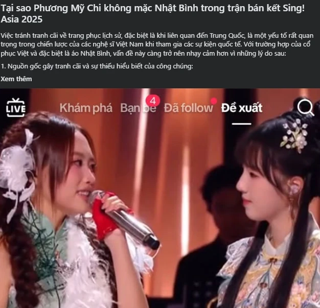 Phương Mỹ Chi tranh cãi trang phục bán kết, từ chối Nhật Bình vì sợ dìm Khả Lâu? - Hình 4
