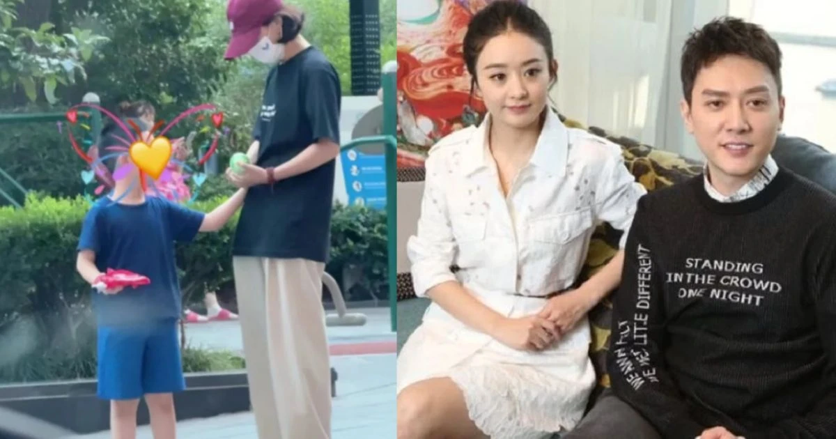 Con trai Triệu Lệ Dĩnh bị chụp lén, toát vẻ soái ca, thừa hưởng 1 điểm từ bố - Hình 7