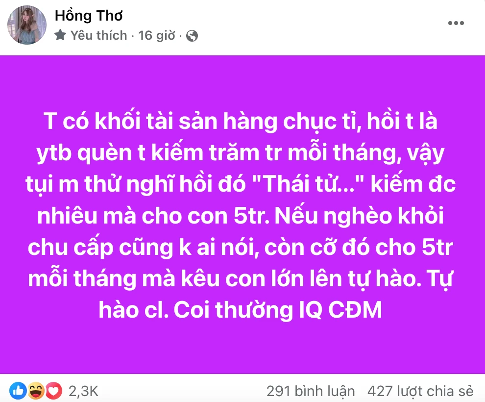 Thơ Nguyễn kể tội mẹ con Jack tàn nhẫn với Thiên An, vạch trần 3,6 tỷ chu cấp - Hình 5