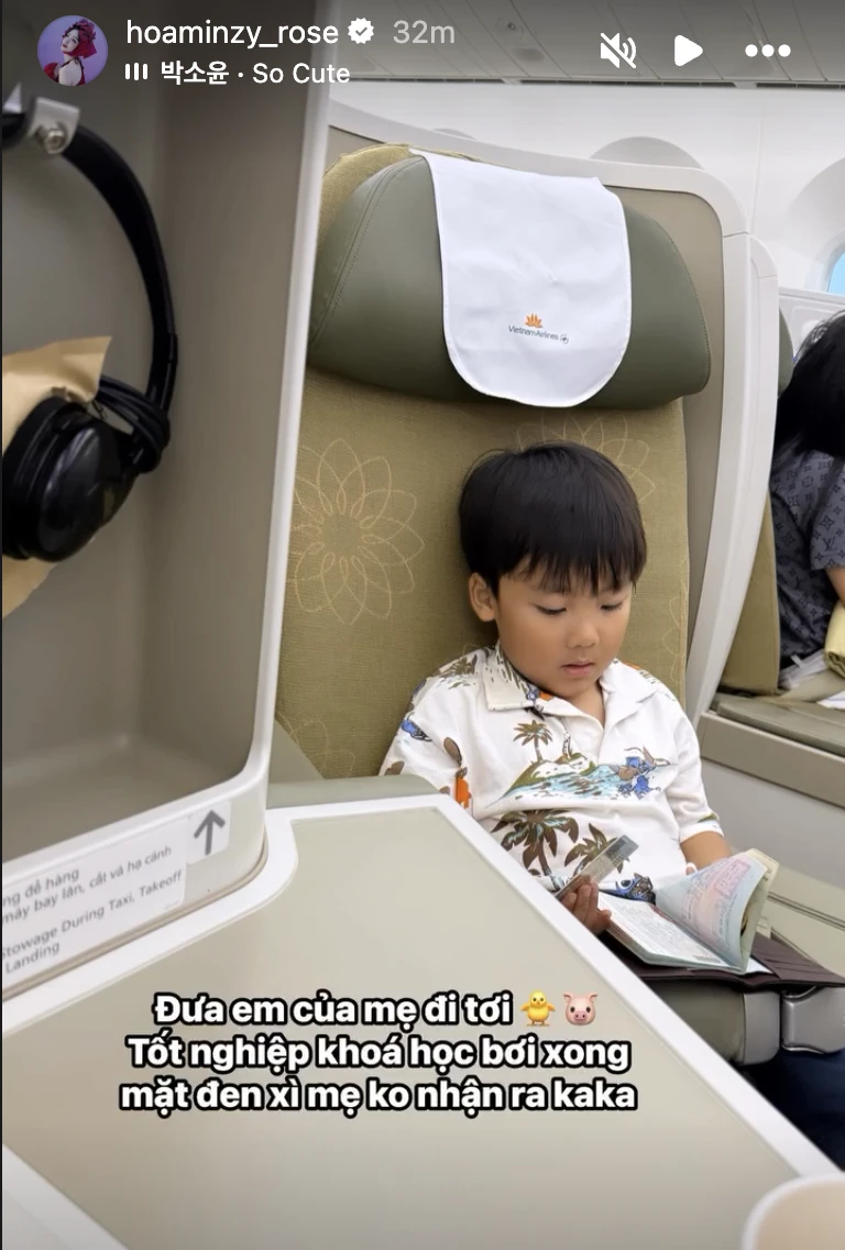 Con trai Hòa Minzy thay đổi chóng mặt, như thành người khác, mẹ phán câu sốc - Hình 1