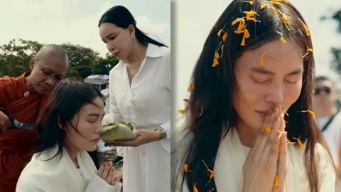 1 nữ minh tinh xuống tóc đi tu, lý do bất ngờ, gia đình và bạn bè phản ứng sốc - Hình 1