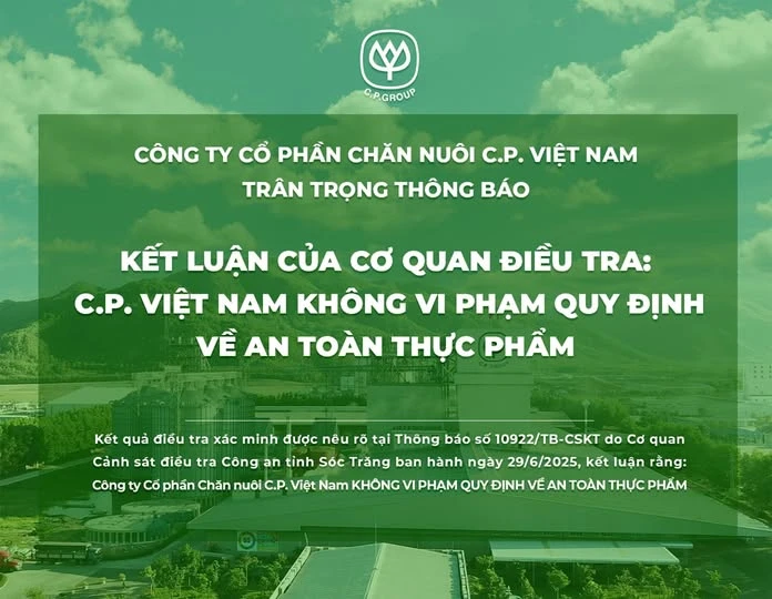 C.P. Việt Nam trắng án sau cáo buộc thịt heo bẩn, không có dấu hiệu vi phạm! - Hình 5
