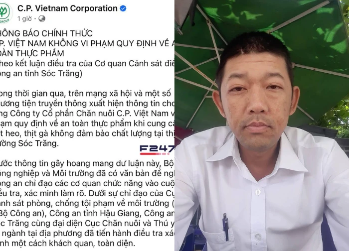 C.P. Việt Nam trắng án sau cáo buộc thịt heo bẩn, không có dấu hiệu vi phạm! - Hình 1