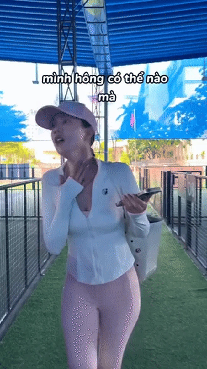 Ngọc Trinh đáp trả sau khi bị ch.ỉ tríc.h vì mặc như không mặc đi chơi pickleball - Hình 4