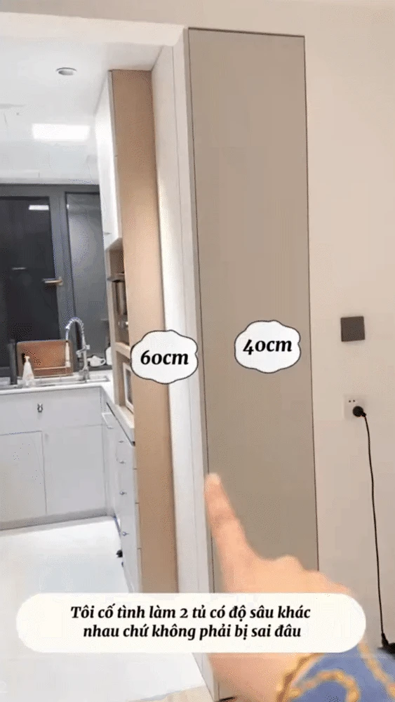 Căn bếp vẻn vẹn 5m2 nhưng vi diệu đến mức chị em phải bất ngờ đến từng chi tiết - Hình 4