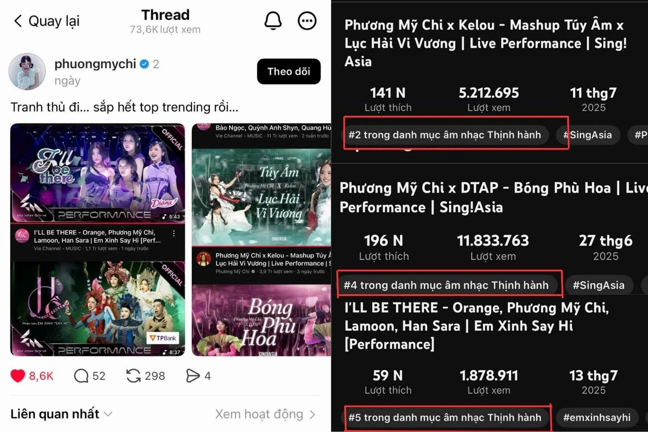 Phương Mỹ Chi mắc bệnh lạ, gục ngã sau bán kết Sing! Asia, vẫn khiến fan tự hào - Hình 6