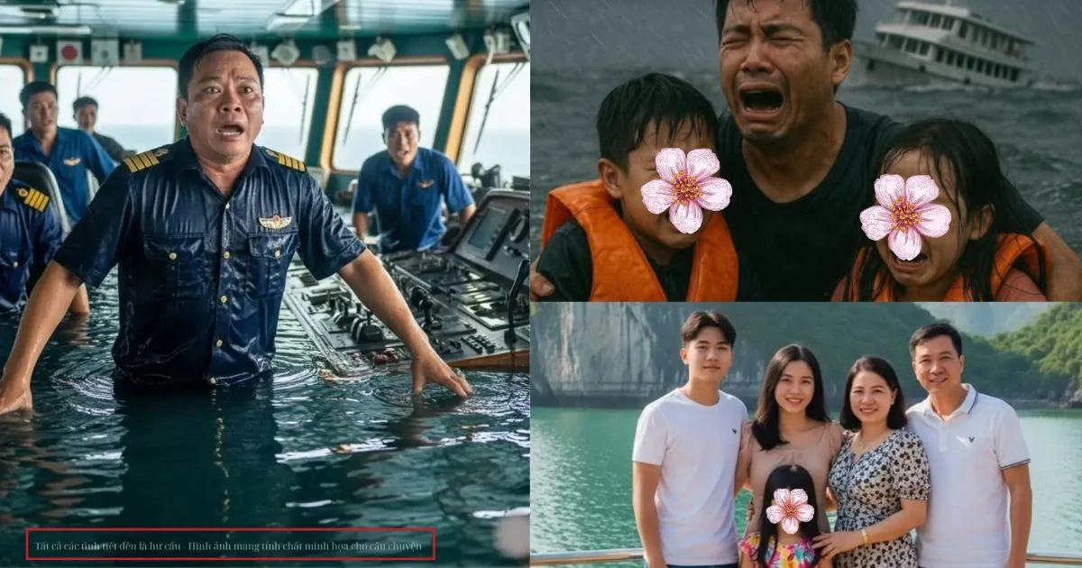 Câu view từ vụ lật tàu ở Hạ Long: dùng AI vẽ chuyện xát muối vào nỗi đau - Hình 7