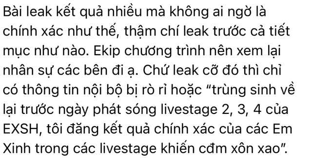 Em Xinh Say Hi bị ê-kip hại, tập mới chưa lên đã bị spoil kết quả, fan thất vọng - Hình 5