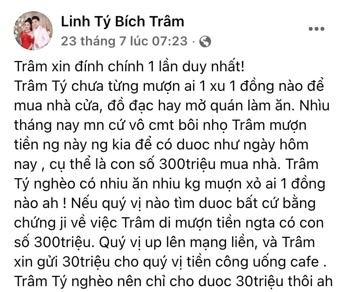 Bích Trâm phủ nhận mượn chị Ni 300 triệu mua nhà, Hồng Phượng sợ lộ ghi âm? - Hình 1