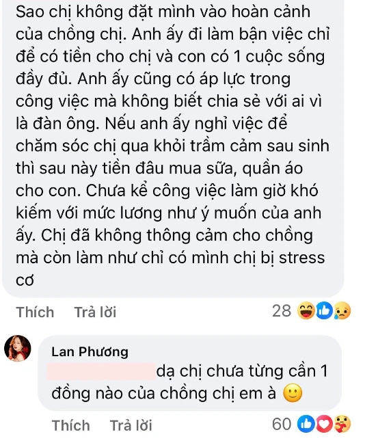 Lan Phương tuyên bố bỏ chồng Tây, bị CĐM đá đểu làm lố, đáp trả 1 câu cực căng - Hình 2
