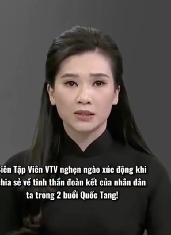 BTV Khánh Trang vướng tin đồn bị VTV cho thôi việc: Từng khóc dẫn tin Quốc tang - Hình 7