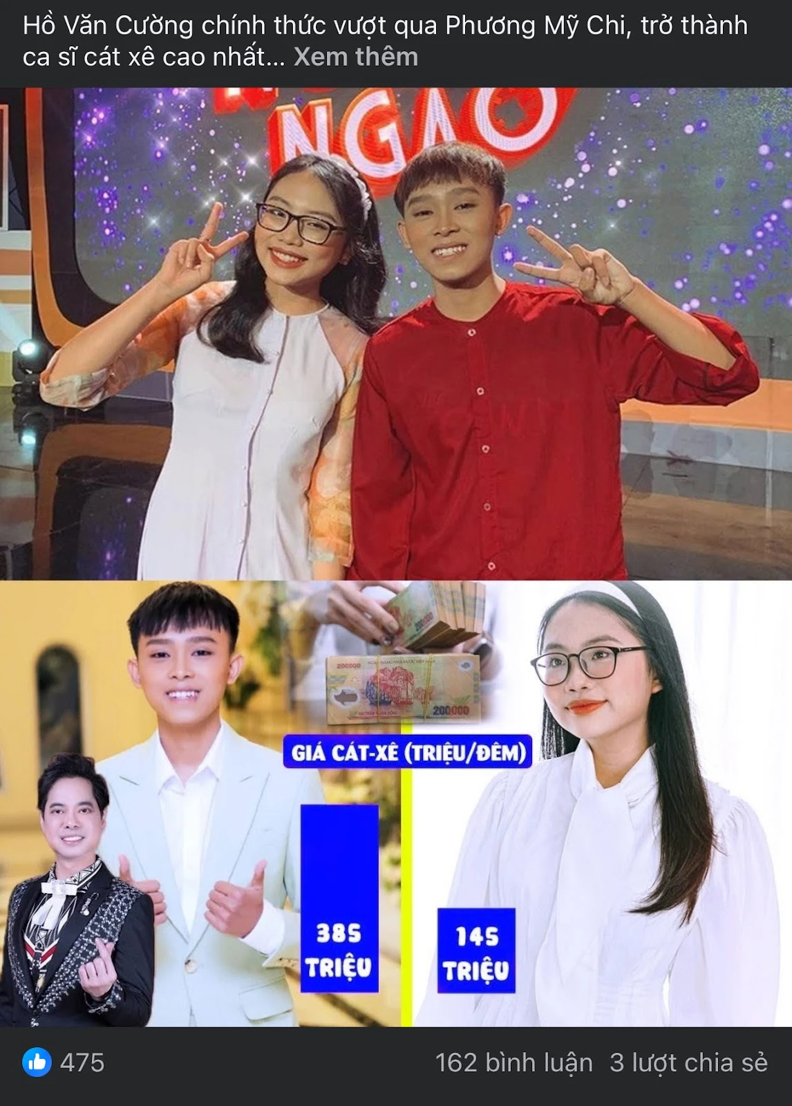 Phương Mỹ Chi bị réo so kè cát xê với Hồ Văn Cường, liệu trên cơ? - Hình 4