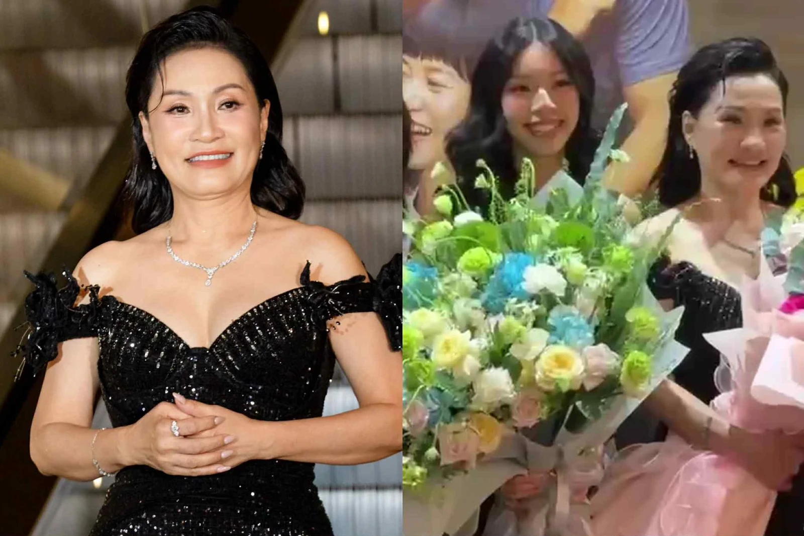 Ái nữ Quang Minh về nước ủng hộ Hồng Đào, quyết không gặp bố, mẹ kế nói sốc - Hình 1