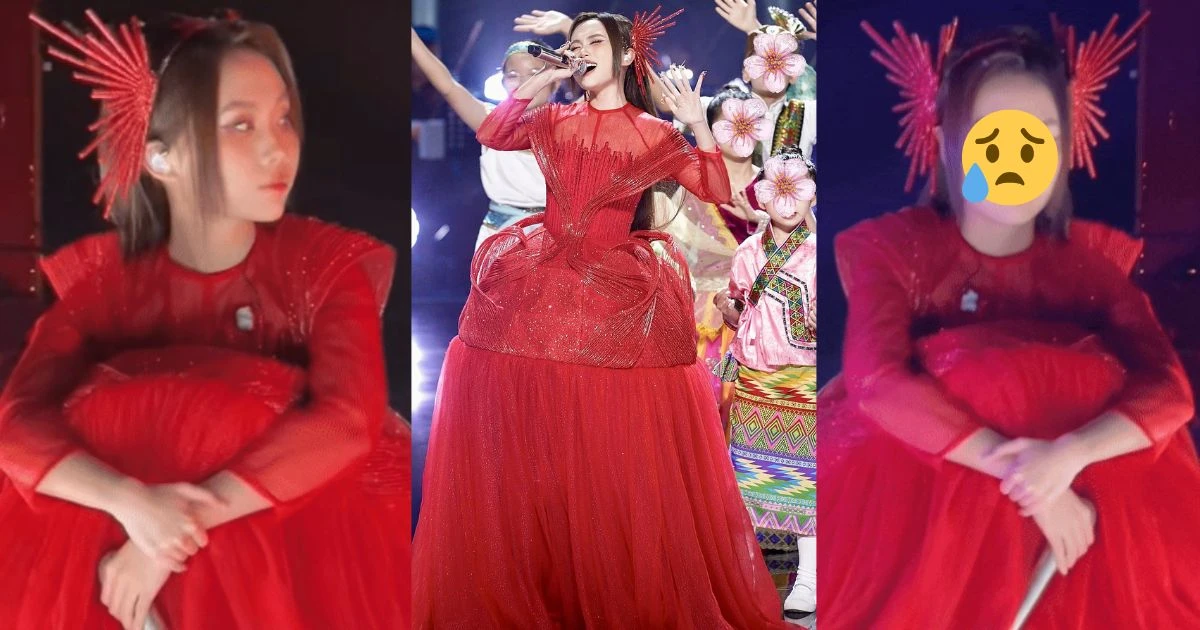 Phương Mỹ Chi lộ ảnh đáng thương nhất Sing! Asia, núp ở 1 góc sân khấu hụt hẫng? - Hình 8