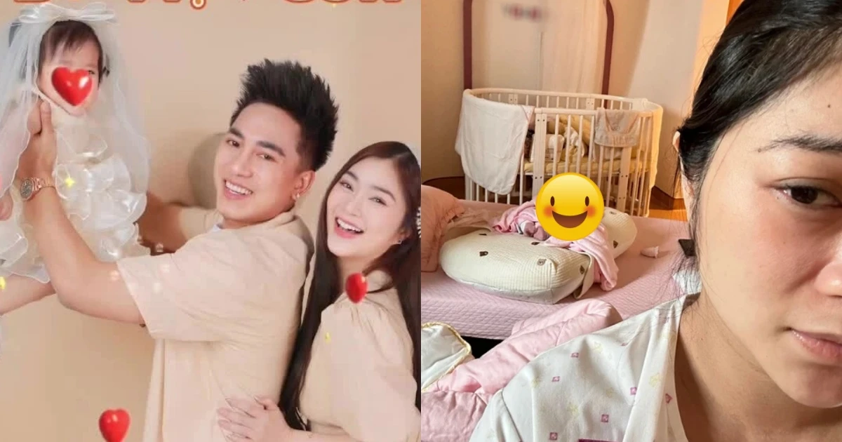 Thanh Trúc khóc hết nước mắt sinh con cho Châu Khải Phong, nghi bị chồng bỏ bê? - Hình 7