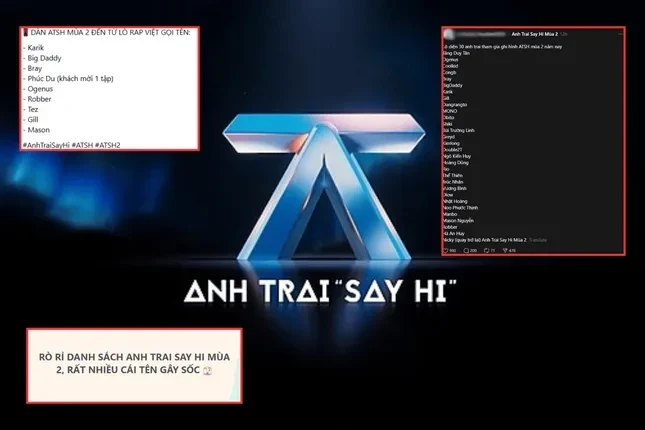HOT: 3 HLV Rap Việt đổ bộ Anh Trai Say Hi mùa 2, đối đầu 1 hit maker? - Hình 1