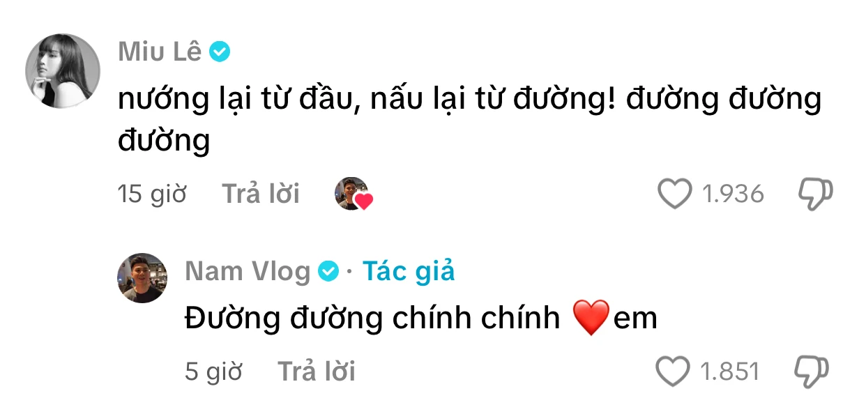 Bạn trai Miu Lê công khai đòi danh phận, nói thẳng một câu khiến MXH chao đảo - Hình 2