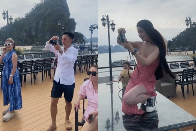 Vợ Quang Hải quay clip chơi trò trend trên giường, cắn chồng, biểu cảm mới sốc? - Hình 2