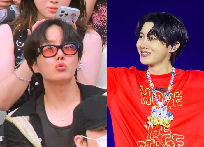 J-Hope bị tóm khi hẹn hò bạn gái quốc dân, giữa concert BLACKPINK cực hot! - Hình 1