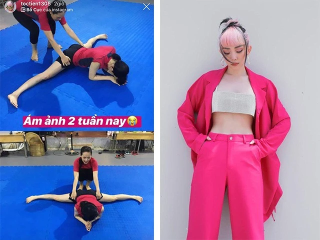 Khả Như gặp sự cố nguy hiểm ở phòng tập, xem clip ai cũng thót tim - Hình 4
