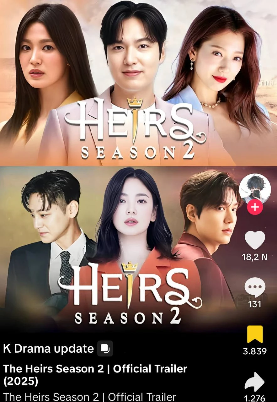 Những người thừa kế nghi lên sóng phần 2, Song Hye Kyo và Lee Min Ho đóng chính? - Hình 1