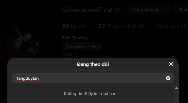 Tăng Duy Tân nhập hội chỉ theo dõi mình em, mẹ Bích Phương chưa thừa nhận rể? - Hình 3