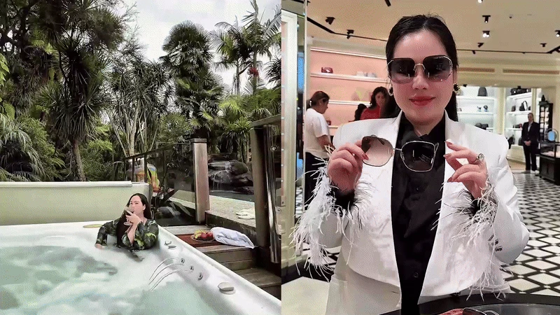 Diễn viên Trương Phương đăng clip khoe bộ sưu tập túi xách hàng hiệu đắt đỏ gây lóa mắt - Hình 3