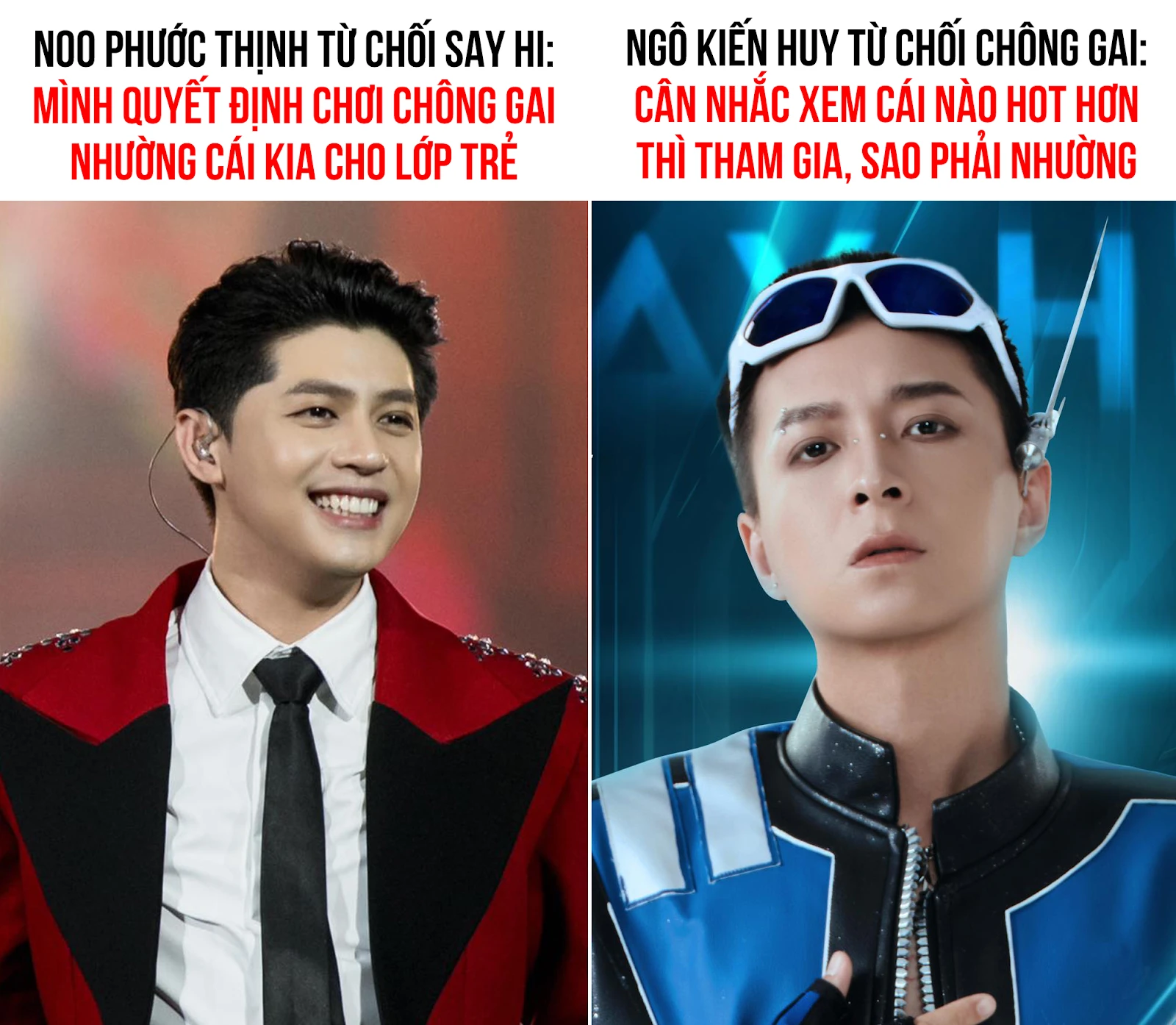 Noo Phước Thịnh var thẳng khi bị nhắc về Anh Trai Say Hi, Ngô Kiến Huy ẩn ý - Hình 1