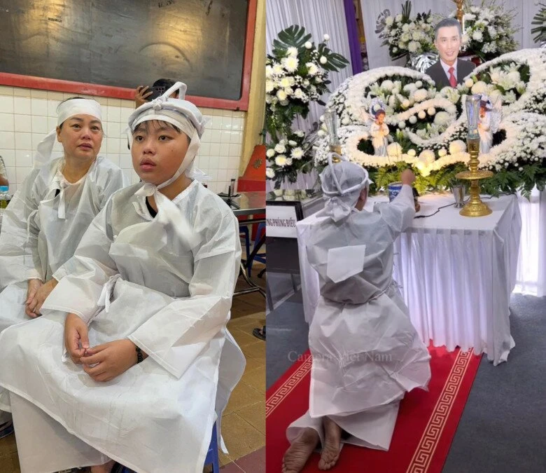 Tang lễ nghệ sĩ Bắc Hải: Vợ con ngã quỵ, con nuôi Vũ Linh lo liệu, nói 1 câu - Hình 2