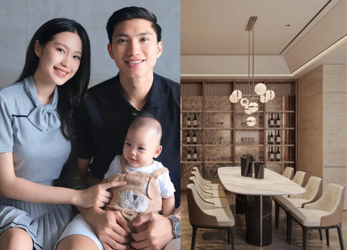 Vợ chồng Đoàn Văn Hậu khoe tổ ấm triệu đô sang xịn, ảnh gia đình viên mãn - Hình 1