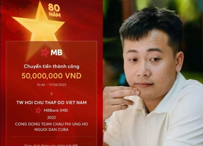 Team Quang Linh lộ diện bất ngờ tung sao kê, lộ số khủng ủng hộ Cuba - Hình 1