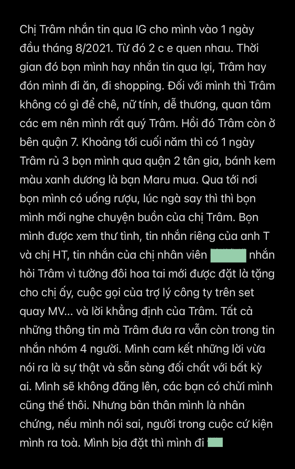 Động thái của Sơn Tùng, Thiều Bảo Trâm, Hải Tú trước bài đăng của Linh Ngọc Đàm - Hình 3