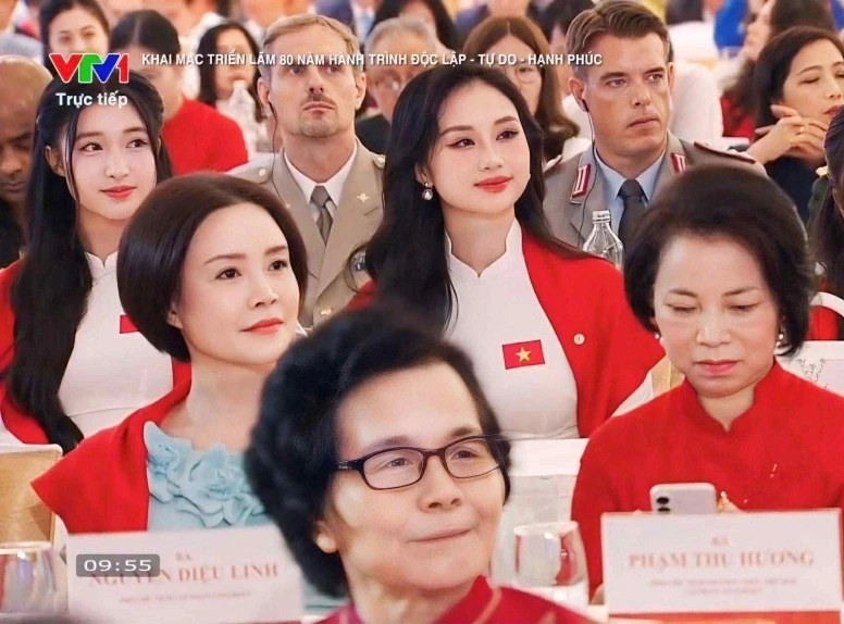 Dâu cả Vingroup lên sóng VTV lấn át Á hậu Phương Nhi, cô Út chiếm trọn spotlight - Hình 1
