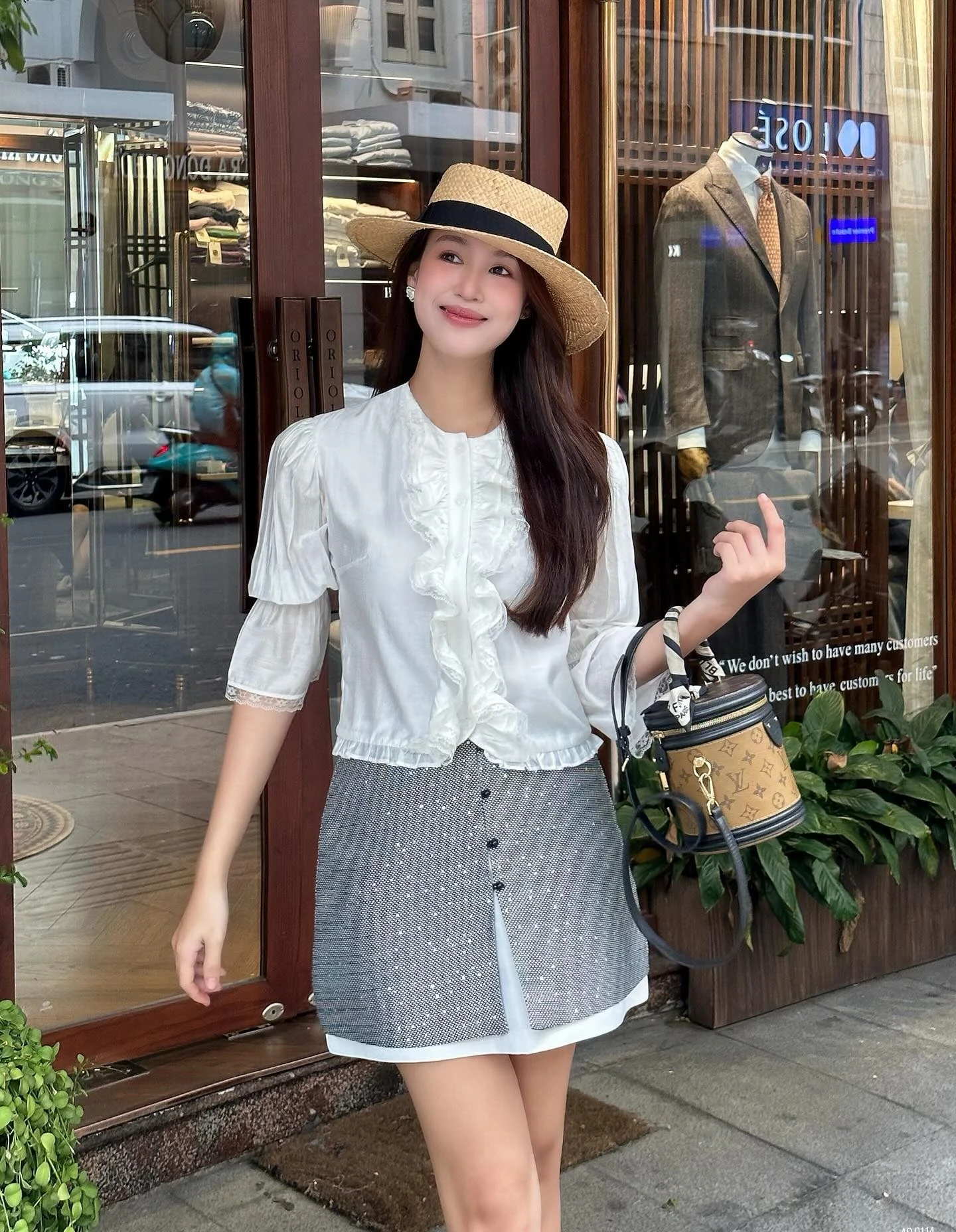 Đốn tim người đối diện với váy áo bèo nhún chuẩn nàng thơ - Hình 5