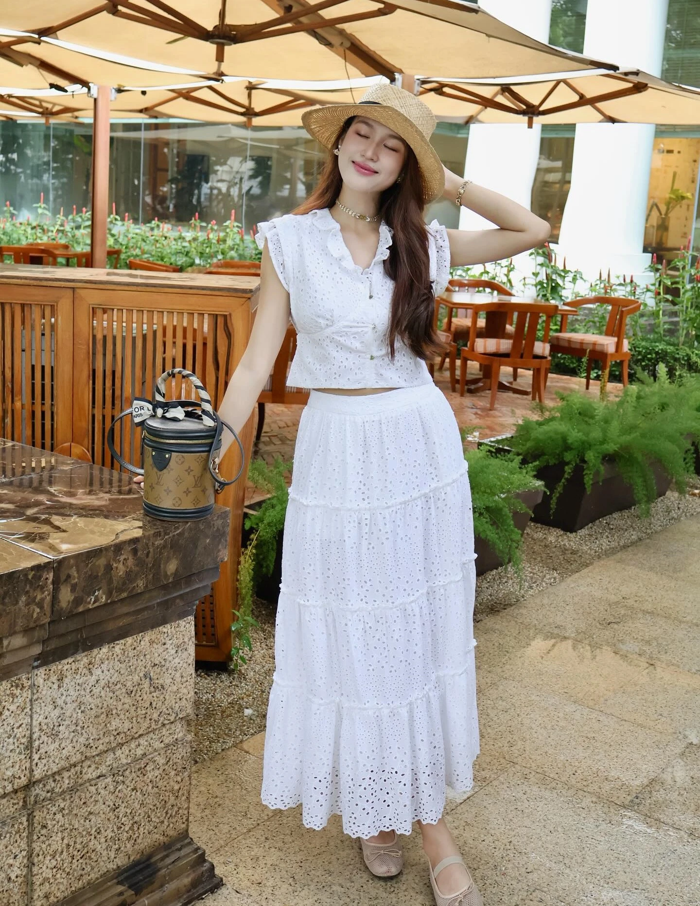 Đốn tim người đối diện với váy áo bèo nhún chuẩn nàng thơ - Hình 3