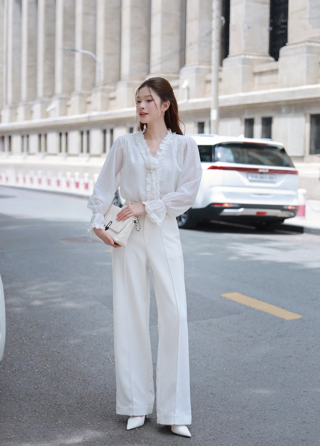 Đốn tim người đối diện với váy áo bèo nhún chuẩn nàng thơ - Hình 7
