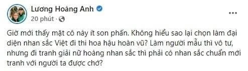 Lương Hoàng Anh: Vợ cũ Huy Khánh nghi bán đồ giả, chê HIEUTHUHAI và loạt Hoa hậu - Hình 8