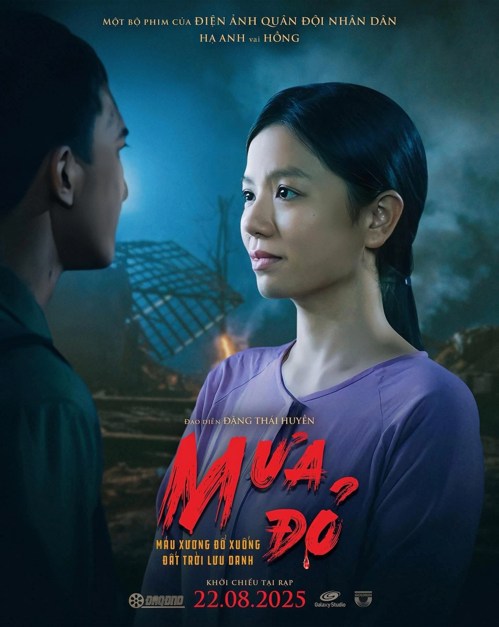 Bóng hồng duy nhất của dàn diễn viên trẻ phim Mưa Đỏ: Để mặt mộc hoàn toàn trên phim, đạo diễn không cho làm 1 điều trước khi quay cảnh tình cảm - Hình 1