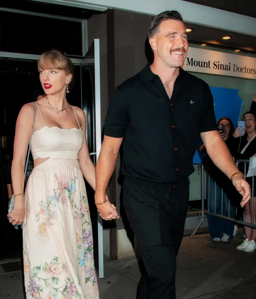 Con của Taylor Swift lộ diện trước thềm đám cưới, nhan sắc chuẩn gen trội? - Hình 6
