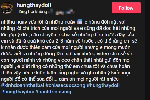 Em trai Hòa Minzy lại kể khổ, tố chị quá bao bọc, bị nói ăn bám liền thái độ sốc - Hình 4